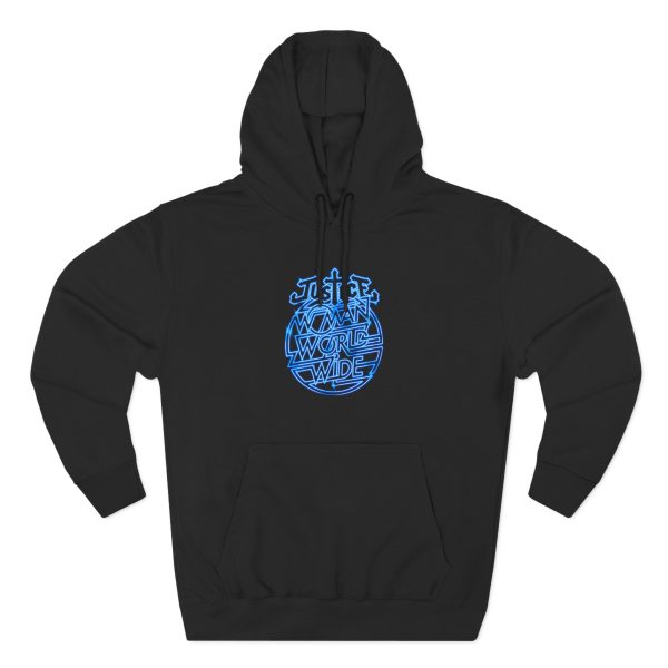 Justice Woman Worldwide Three-Panel Fleece Hoodie