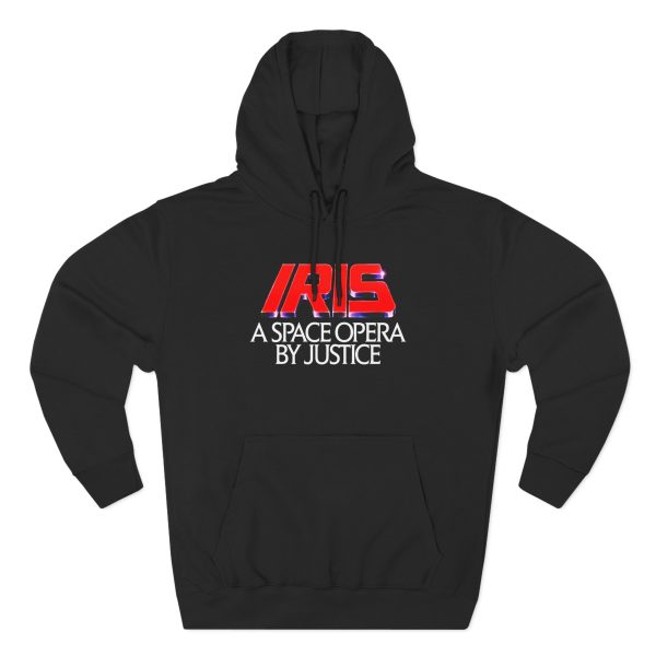 Justice IRIS Three-Panel Fleece Hoodie