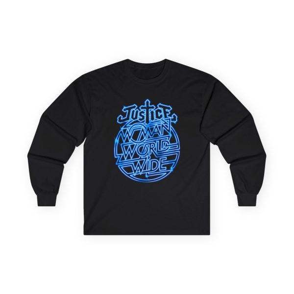 Justice Woman Worldwide Unisex Ultra Cotton Long Sleeve Tee